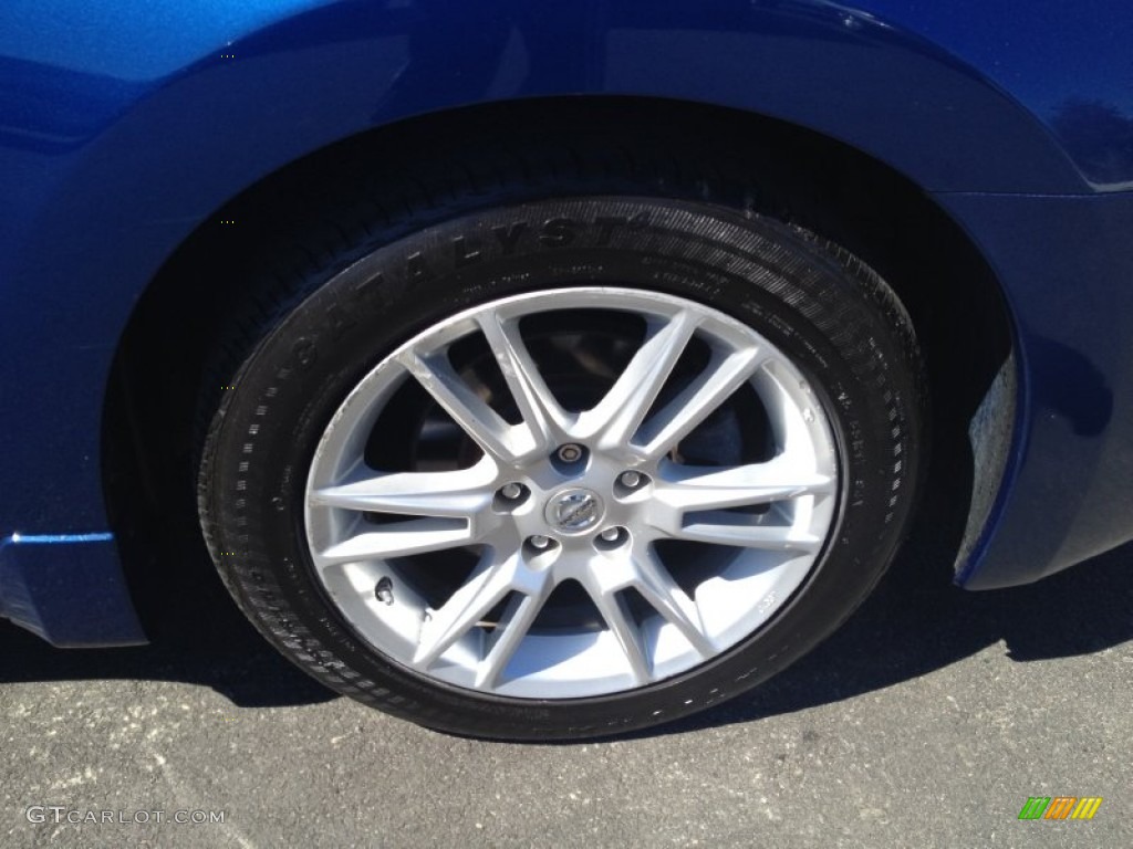 2008 Altima 3.5 SE Coupe - Azure Blue Metallic / Charcoal photo #4