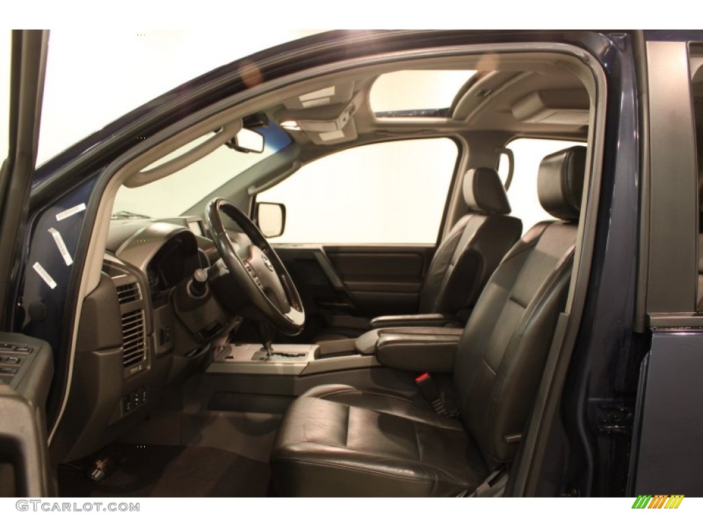2006 Armada LE 4x4 - Majestic Blue / Graphite/Titanium photo #5