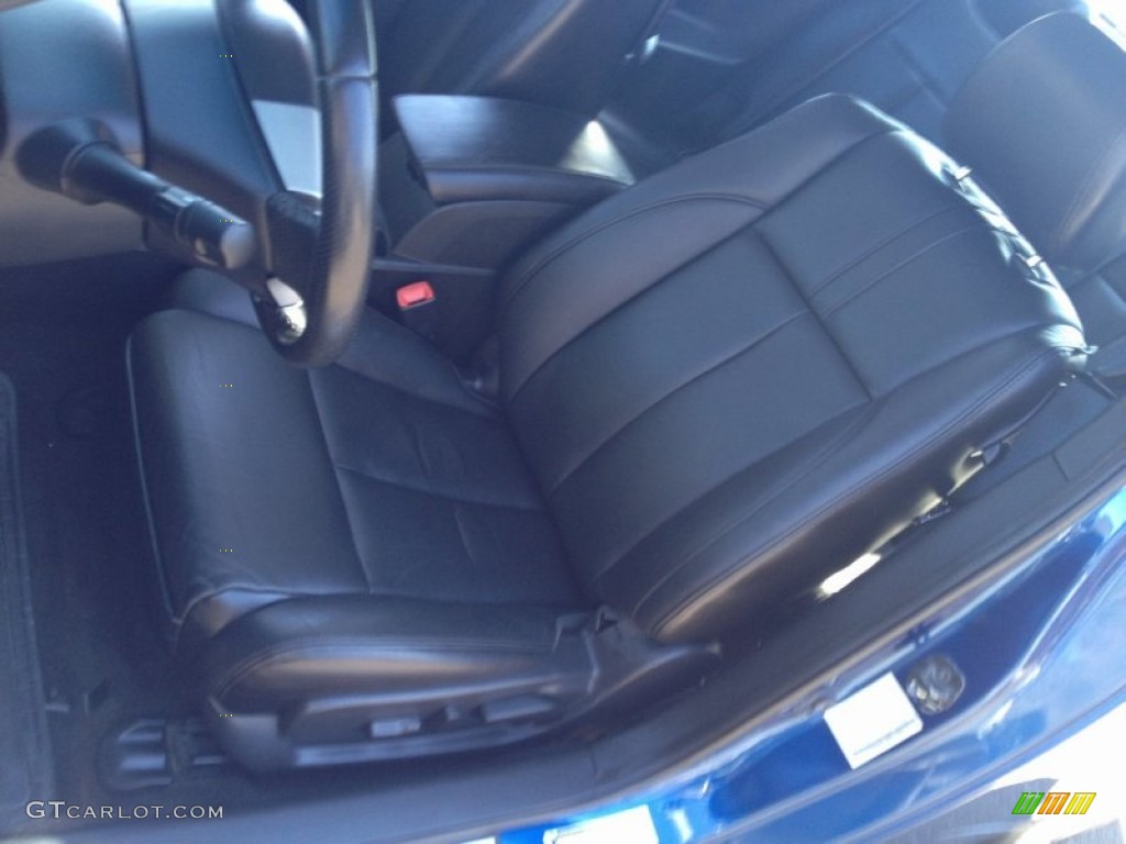 2008 Altima 3.5 SE Coupe - Azure Blue Metallic / Charcoal photo #22
