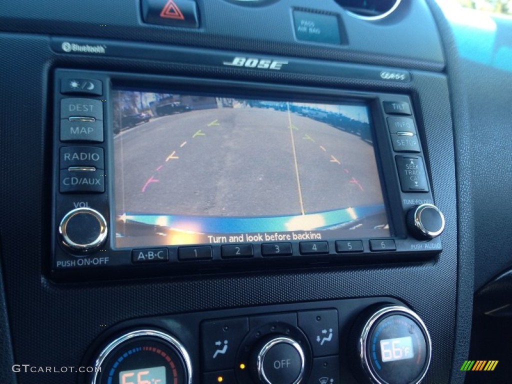 2008 Altima 3.5 SE Coupe - Azure Blue Metallic / Charcoal photo #26