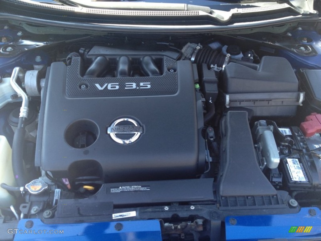 2008 Nissan Altima 3.5 SE Coupe 3.5 Liter DOHC 24 Valve CVTCS V6 Engine Photo #78832700