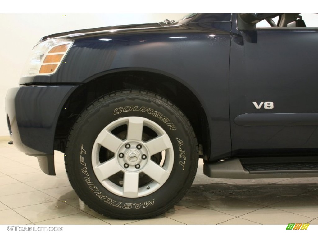 2006 Armada LE 4x4 - Majestic Blue / Graphite/Titanium photo #27