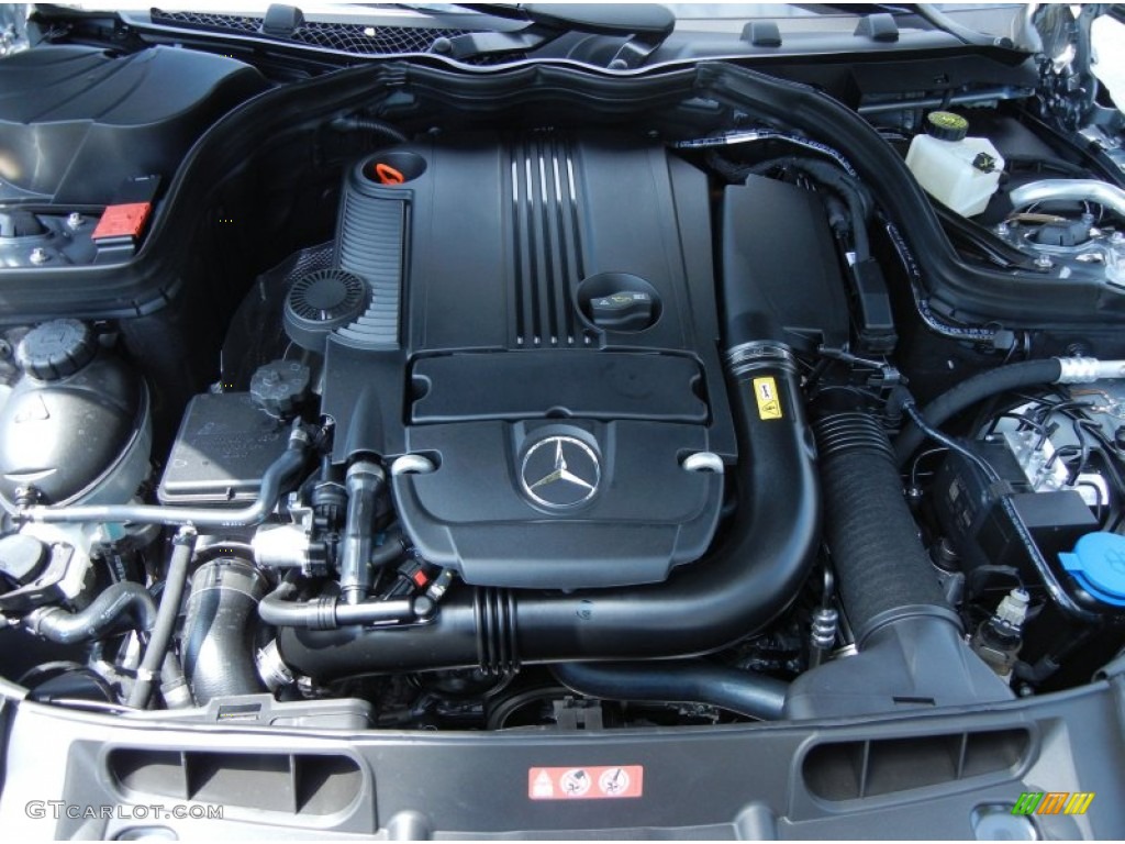 2013 Mercedes-Benz C 250 Sport 1.8 Liter DI Turbocharged DOHC 16-Valve VVT 4 Cylinder Engine Photo #78832820