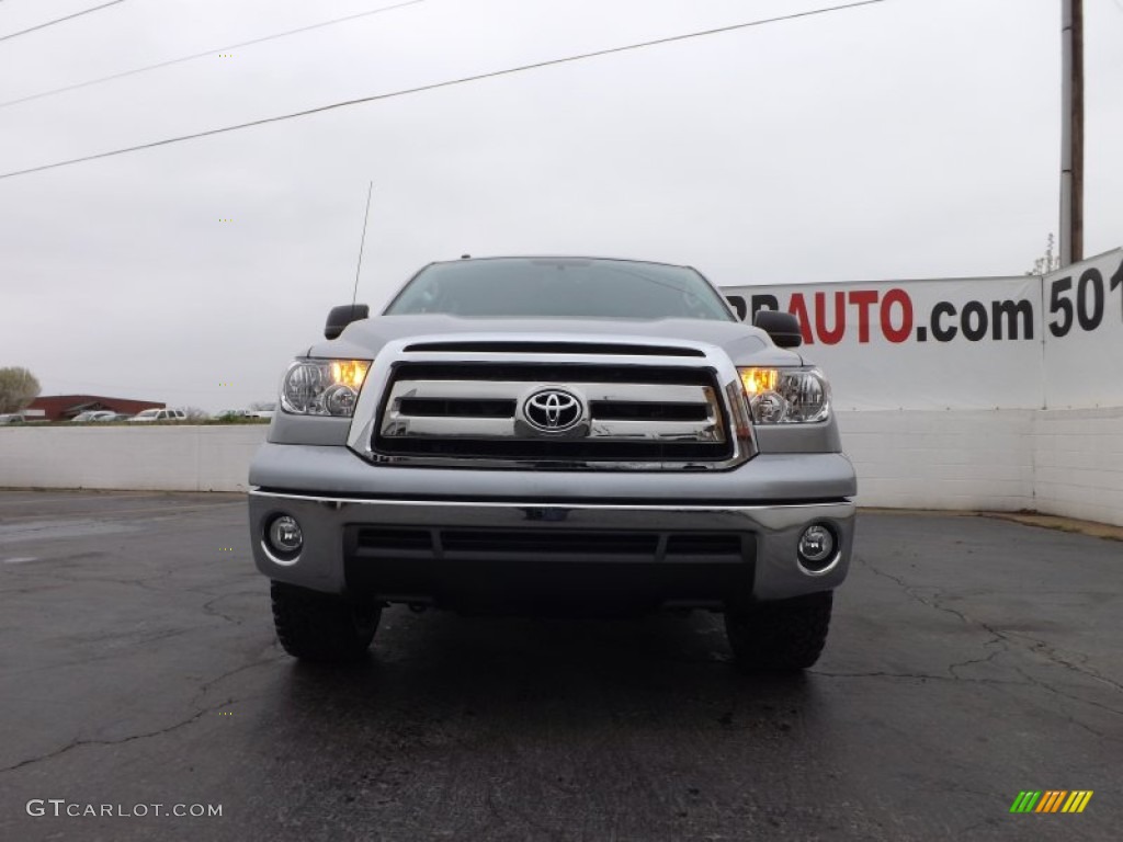 2013 Tundra TSS CrewMax - Silver Sky Metallic / Black photo #2