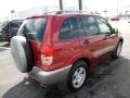 2002 Impulse Red Toyota RAV4 4WD  photo #7