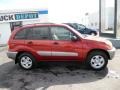 2002 Impulse Red Toyota RAV4 4WD  photo #8