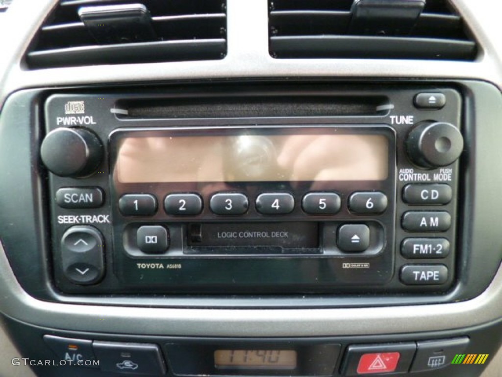 2002 RAV4 4WD - Impulse Red / Taupe photo #19