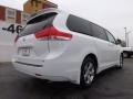 2013 Super White Toyota Sienna LE  photo #7