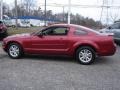 2007 Redfire Metallic Ford Mustang V6 Deluxe Coupe  photo #9