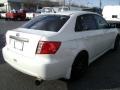 Satin White Pearl - Impreza WRX Sedan Photo No. 4