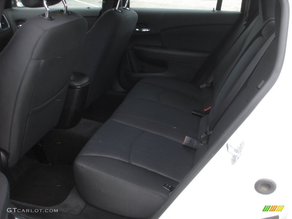 2012 Chrysler 200 LX Sedan Rear Seat Photo #78835654