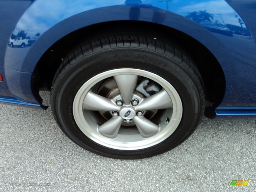 2006 Mustang GT Premium Coupe - Vista Blue Metallic / Light Graphite photo #4