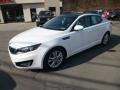 2011 Snow White Pearl Kia Optima EX  photo #3