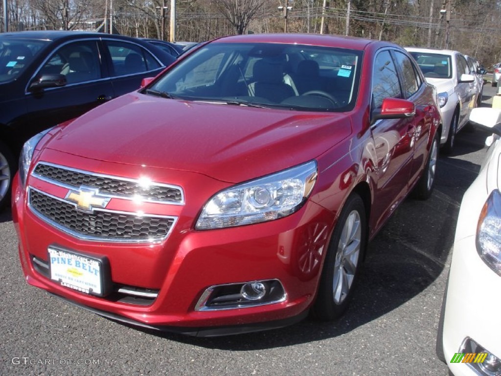 2013 Malibu LT - Crystal Red Tintcoat / Jet Black/Titanium photo #1