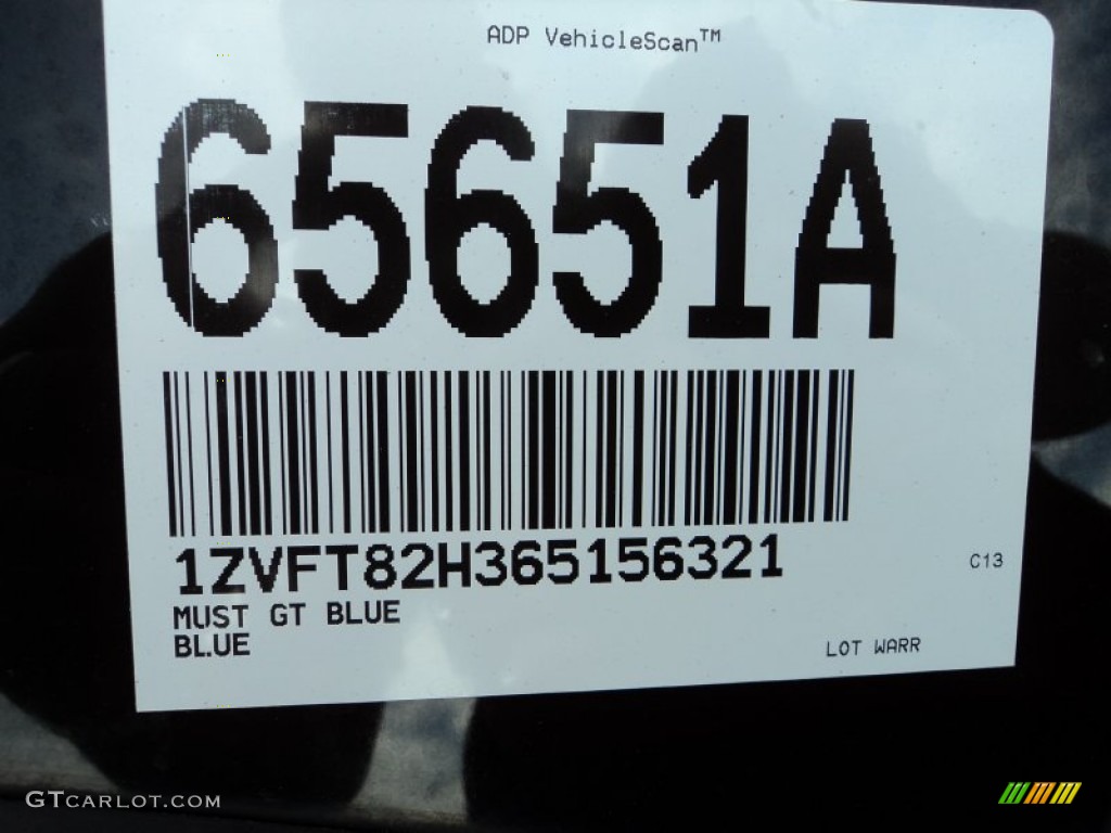 2006 Mustang GT Premium Coupe - Vista Blue Metallic / Light Graphite photo #31