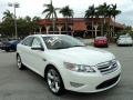 White Platinum Tri-Coat 2011 Ford Taurus SHO AWD