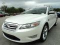 White Platinum Tri-Coat - Taurus SHO AWD Photo No. 14