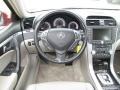 2008 Acura TL Taupe Interior Dashboard Photo