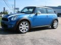 Laser Blue Metallic 2008 Mini Cooper S Hardtop