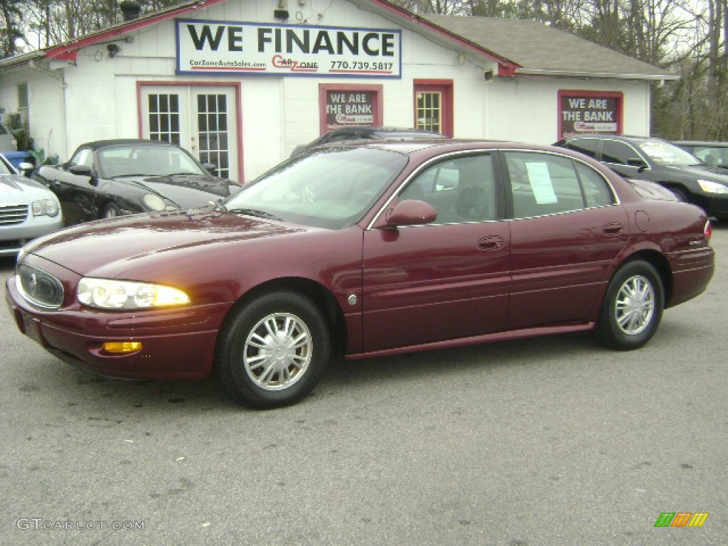 2002 LeSabre Custom - Medium Red Pearl / Medium Gray photo #1