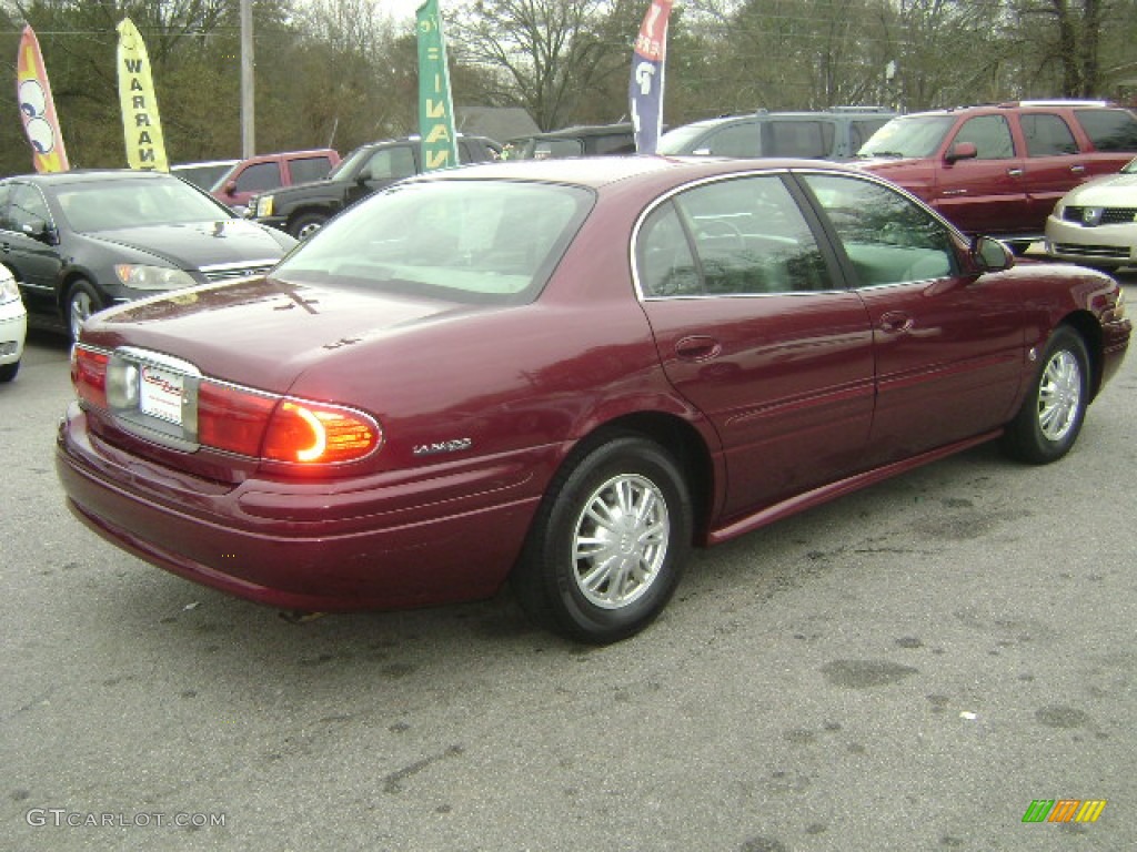 2002 LeSabre Custom - Medium Red Pearl / Medium Gray photo #6