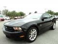 Black 2010 Ford Mustang V6 Premium Coupe Exterior