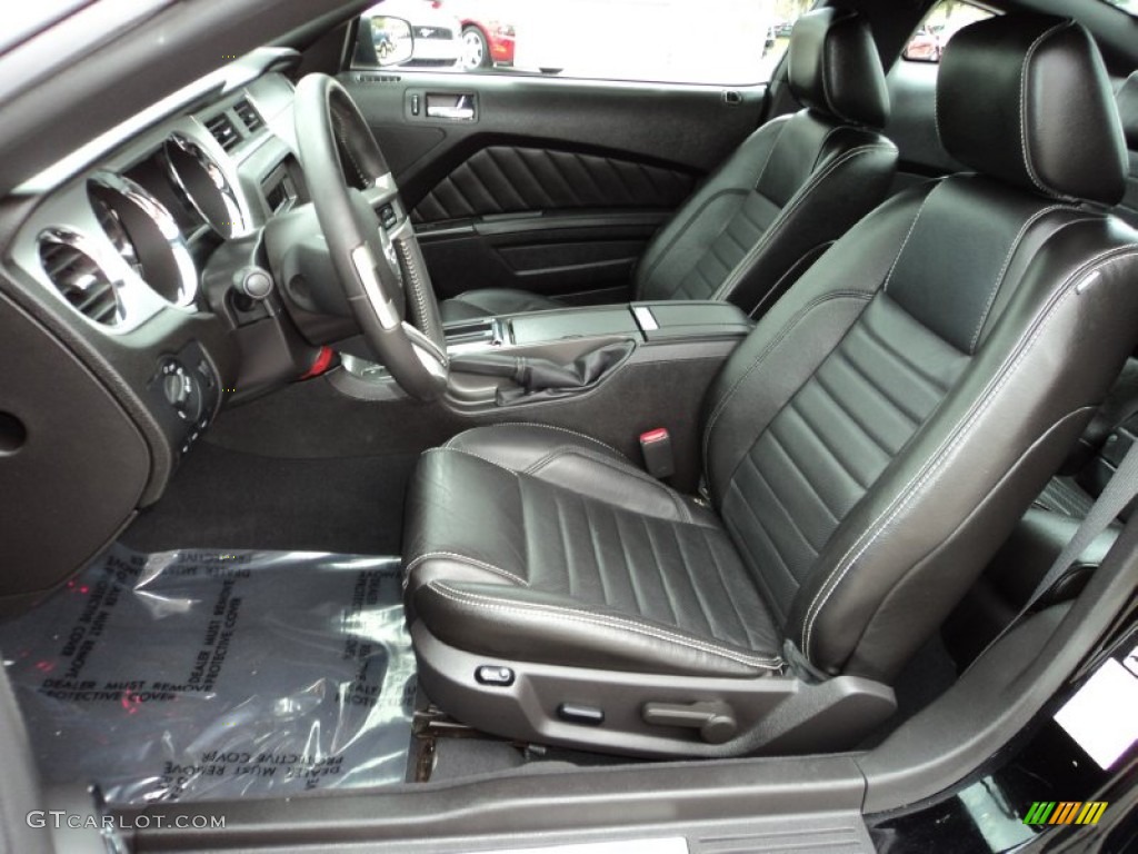 2010 Ford Mustang V6 Premium Coupe Front Seat Photo #78838662