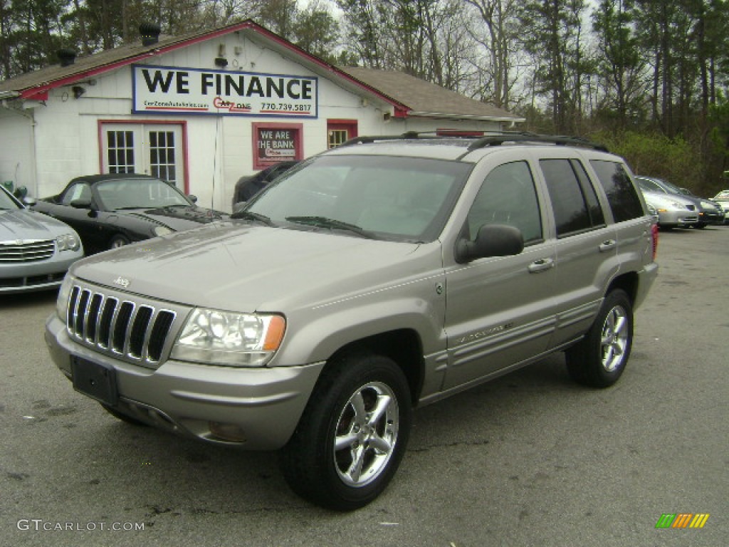 2001 Grand Cherokee Limited 4x4 - Graphite Grey Pearl / Agate/Light Taupe photo #1