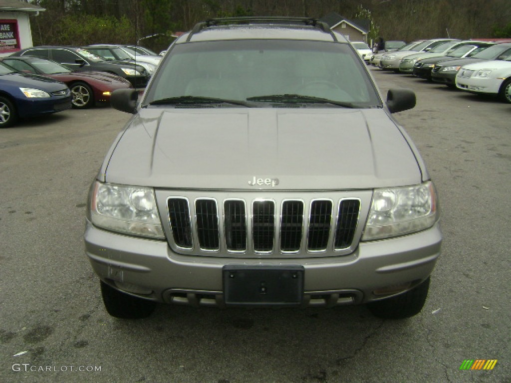 2001 Grand Cherokee Limited 4x4 - Graphite Grey Pearl / Agate/Light Taupe photo #2