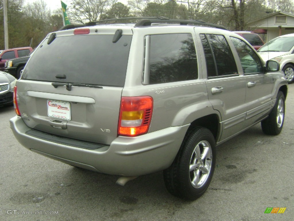 2001 Grand Cherokee Limited 4x4 - Graphite Grey Pearl / Agate/Light Taupe photo #7