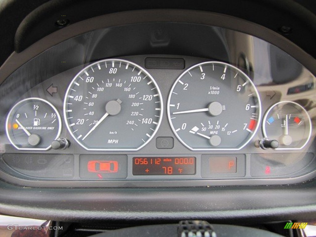 2006 BMW 3 Series 330i Convertible Gauges Photo #78839048