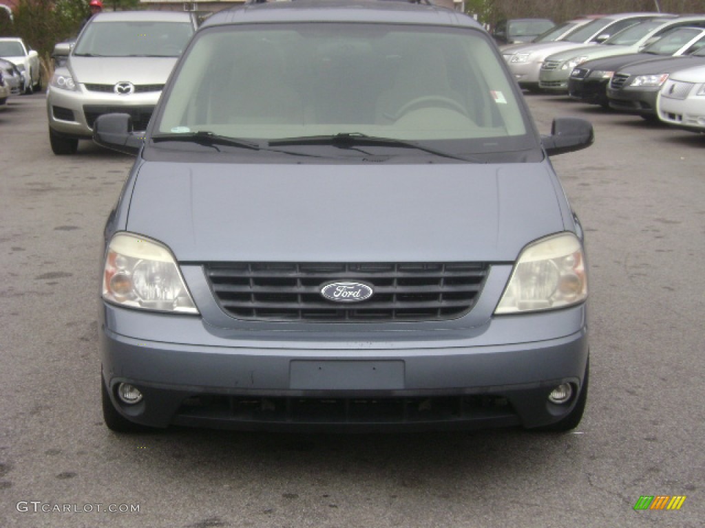 2004 Freestar SES - Medium Steel Blue Metallic / Pebble Beige photo #2