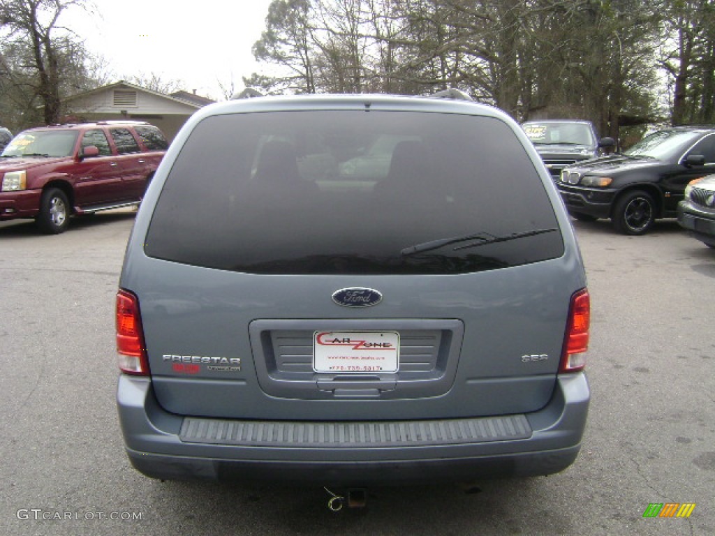 2004 Freestar SES - Medium Steel Blue Metallic / Pebble Beige photo #4