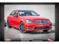 2013 Mars Red Mercedes-Benz C 250 Sport  photo #1