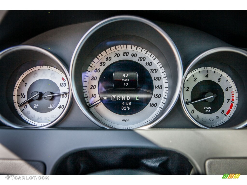 2013 Mercedes-Benz C 250 Sport Gauges Photo #78839268