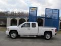 2007 Summit White Chevrolet Silverado 1500 LT Extended Cab 4x4  photo #2