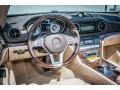 Beige/Brown 2013 Mercedes-Benz SL 550 Roadster Dashboard