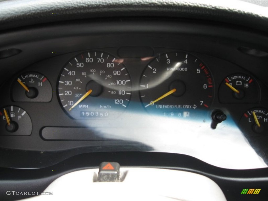 1994 Ford Mustang V6 Coupe Gauges Photos