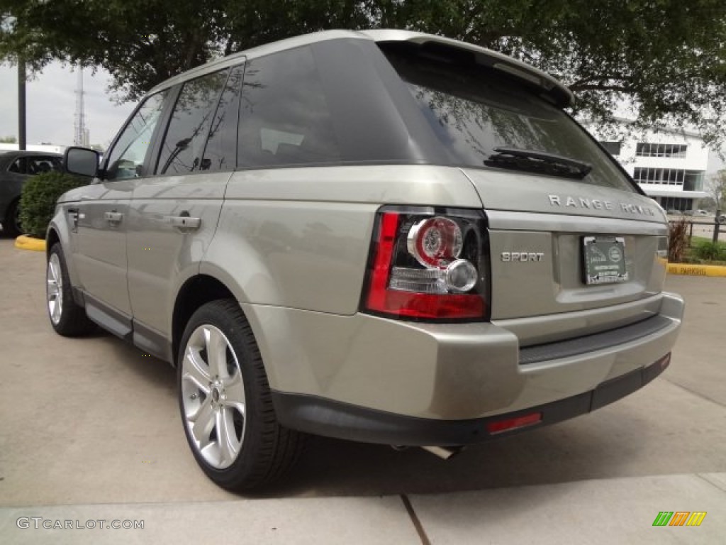 2013 Range Rover Sport HSE - Ipanema Sand Metallic / Almond photo #8