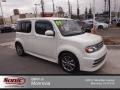 2009 White Pearl Nissan Cube Krom Edition  photo #1