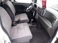 2009 Nissan Cube Black/Gray Interior Front Seat Photo