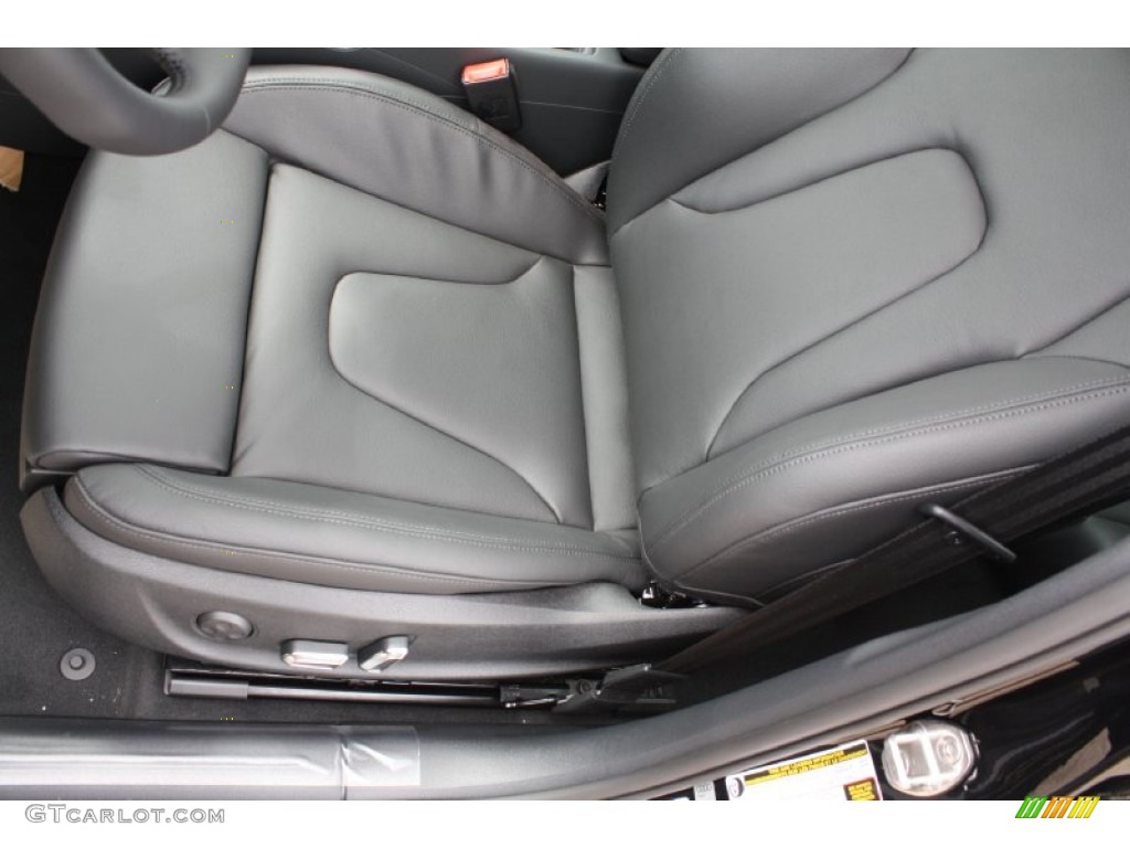 Black Interior 2013 Audi A4 2.0T quattro Sedan Photo #78842661