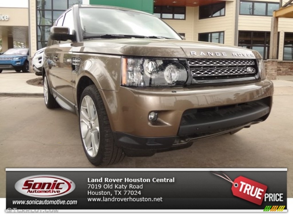 2013 Range Rover Sport HSE - Nara Bronze Metallic / Almond photo #1