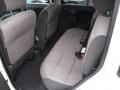 2009 Nissan Cube Black/Gray Interior Rear Seat Photo