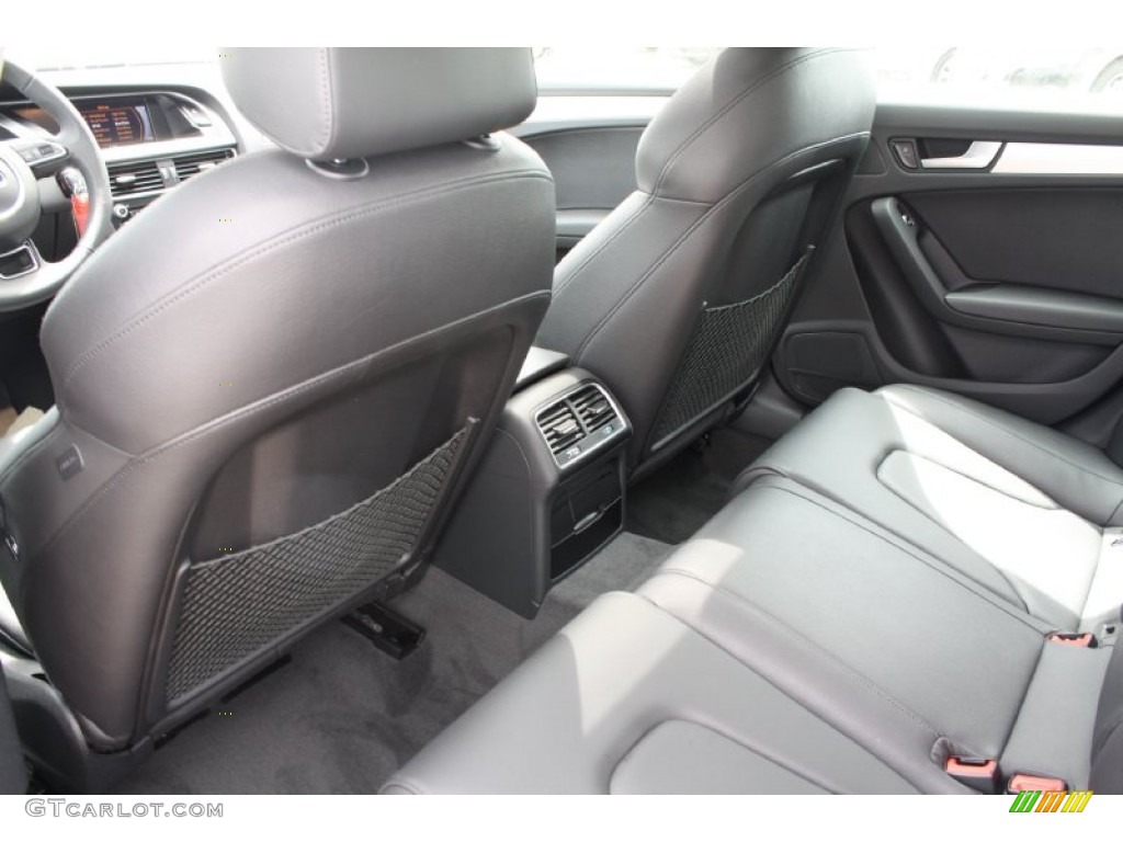 Black Interior 2013 Audi A4 2.0T quattro Sedan Photo #78842861