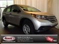 2013 Alabaster Silver Metallic Honda CR-V LX  photo #1