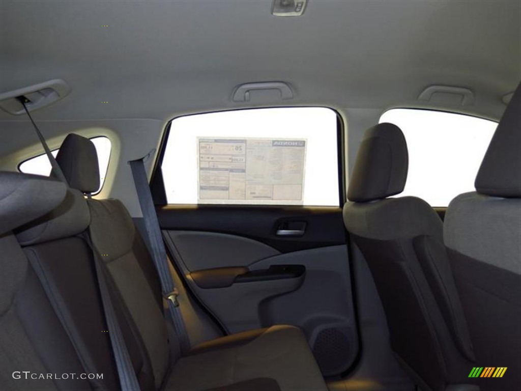 2013 CR-V LX - Alabaster Silver Metallic / Gray photo #8