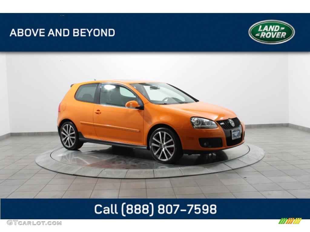 2007 GTI 2 Door Fahrenheit Edition - Fahrenheit Orange / Anthracite photo #1