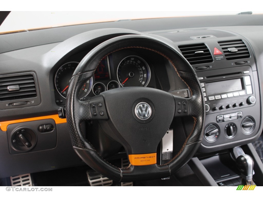 2007 Volkswagen GTI 2 Door Fahrenheit Edition Anthracite Steering Wheel Photo #78844085