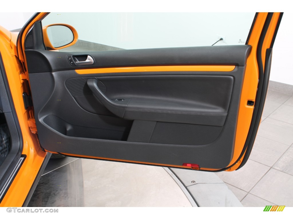 2007 Volkswagen GTI 2 Door Fahrenheit Edition Anthracite Door Panel Photo #78844187